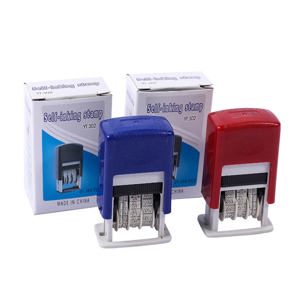 Stationery Warehouse - Przenośny stempel datujący 302A z automatycznym