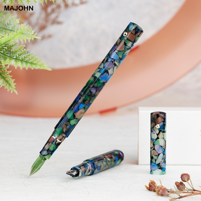 MAJOHN N8 Żywiczny Pióro do Pi – Fountain Pen Ink recenzja i cena