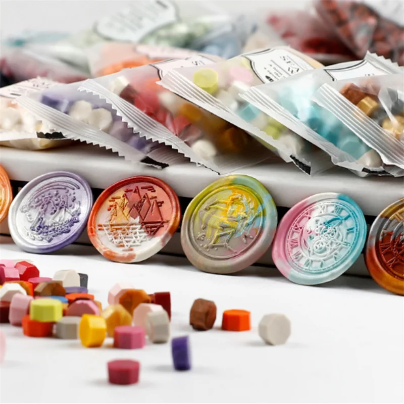 200 sztuk / worek Ośmiokątne m – Wax Seal Stamp Kit recenzja i cena